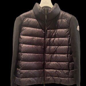Moncler Cardigan Tricot (Black/Size:XL) BRAND NEW